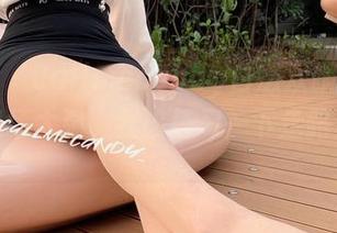 微密圈 - Callmecandy白嫩双腿图片：腿的气场太强，我该练习一下走路姿势了。