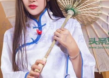 头条女神 - 这种双马尾的样子，偏偏被杨曼妮的写真合集给种草了，内心小鹿乱撞了。