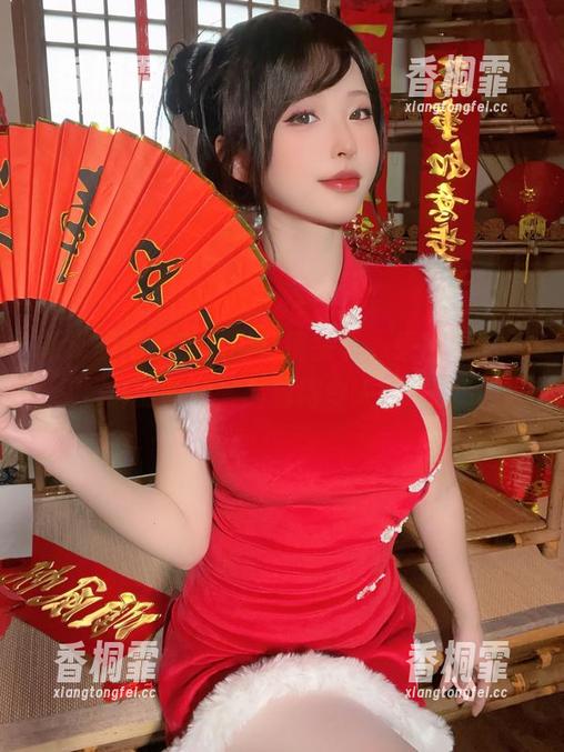 新年旗袍在清水由乃镜头下，果然是不一样的味道，高清得令人眩晕。