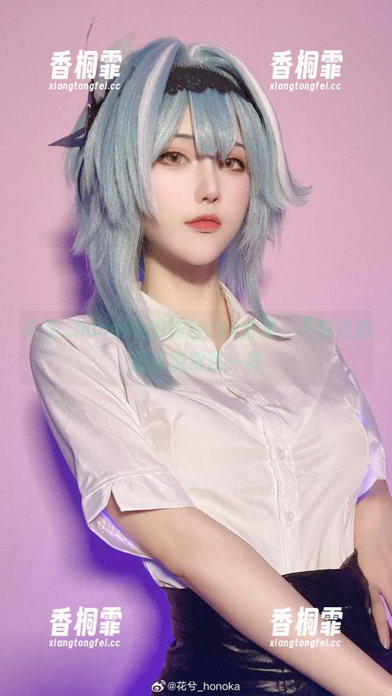 花兮_honoka的婚纱cos合集，不禁让我想说别跟我一样