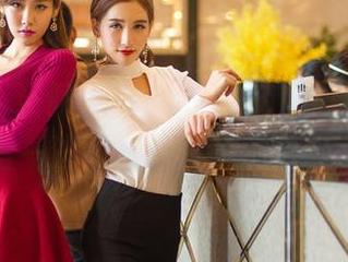 青豆客 - 汪佩妮Penny的制服高清图，真想一边看一边问：这裙子怎么这么好看？
